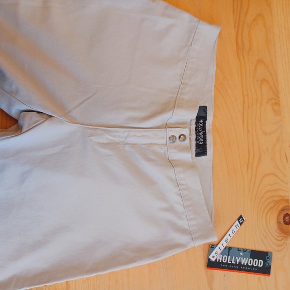 NEW! Hollywood The Jeans People Women's Tan Pants Size 30 (4317) - Picture 3 of 8